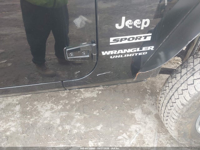 Продажа на аукционе авто 2016 Jeep Wrangler Unlimited Sport, vin: 1C4BJWDG5GL178950, номер лота: 44700860