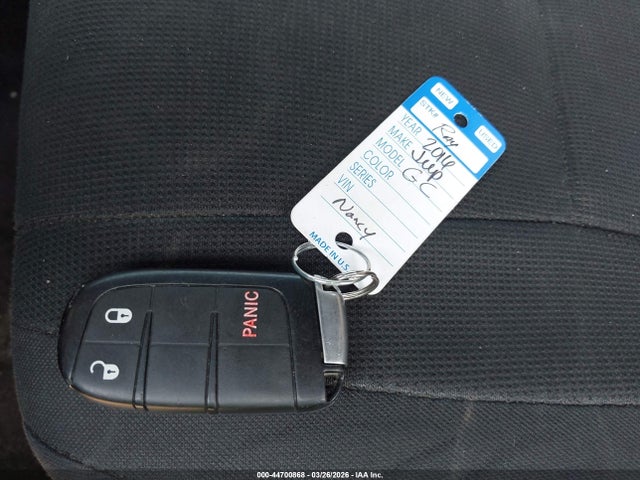 Продажа на аукционе авто 2016 Jeep Grand Cherokee Laredo, vin: 1C4RJFAG2GC385072, номер лота: 44700868
