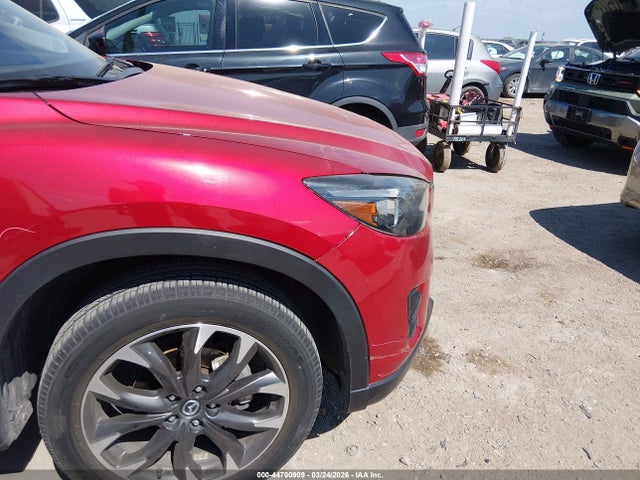2016 Mazda Cx-5 Grand Touring მანქანა იყიდება აუქციონზე, vin: JM3KE2DY6G0809249, აუქციონის ნომერი: 44700909