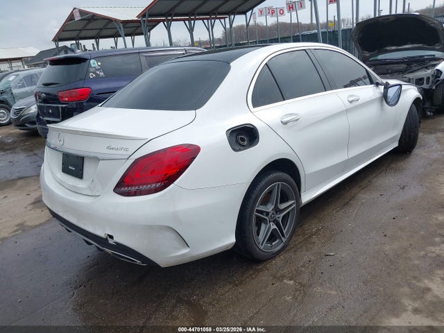 44701058 :رقم المزاد ، W1KWF8EB2MR652515 vin ، 2021 Mercedes-benz C 300 4matic مزاد بيع