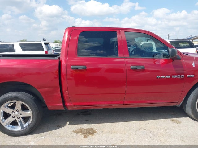 44701060 :رقم المزاد ، 1C6RD6KT7CS230091 vin ، 2012 Ram 1500 St مزاد بيع