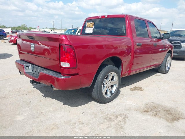 44701060 :رقم المزاد ، 1C6RD6KT7CS230091 vin ، 2012 Ram 1500 St مزاد بيع