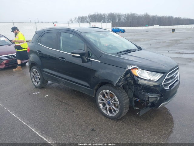 Продаж на аукціоні авто 2021 Ford Ecosport Titanium, vin: MAJ3S2KE5MC424599, номер лоту: 44701063