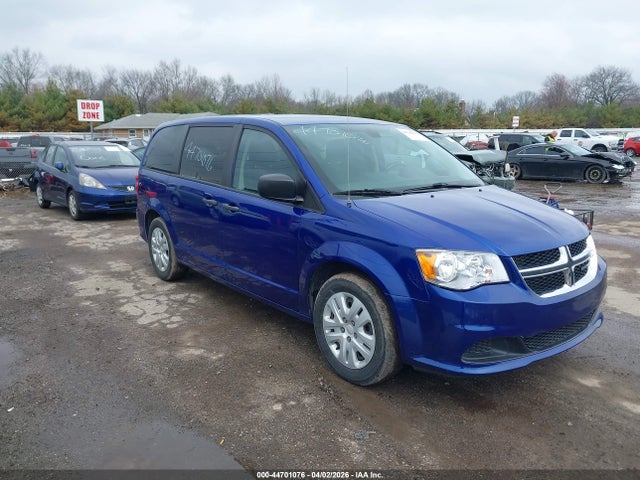 2019 Dodge Grand Caravan Se მანქანა იყიდება აუქციონზე, vin: 2C4RDGBG3KR615603, აუქციონის ნომერი: 44701076