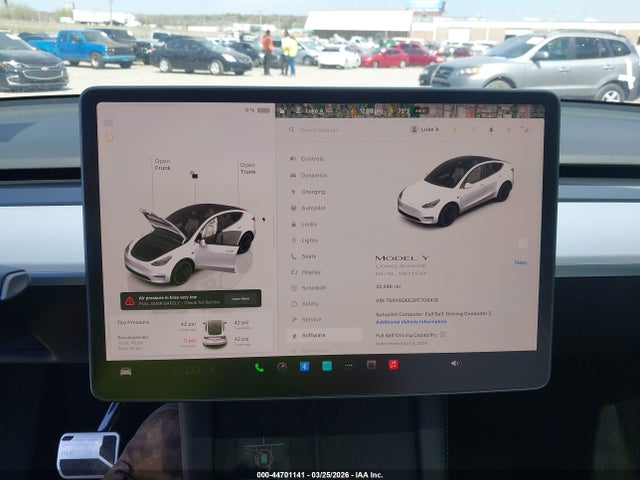 Aukcja sprzedaży 2023 Tesla Model Y Awd/long Range Dual Motor All-wheel Drive, vin: 7SAYGDEE3PF706419, numer aukcji: 44701141