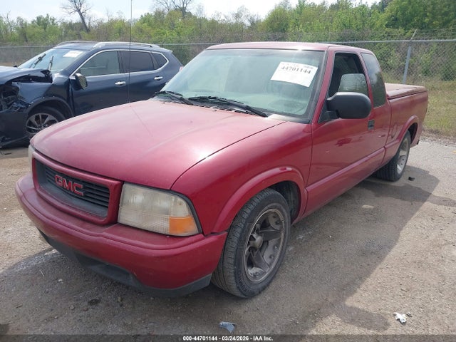 44701144 :رقم المزاد ، 1GTCS19W018133784 vin ، 2001 Gmc Sonoma Sls مزاد بيع