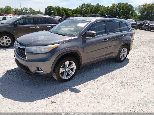 Продажа на аукционе авто 2015 Toyota Highlander Limited V6, vin: 5TDDKRFH5FS124297, номер лота: 44701239