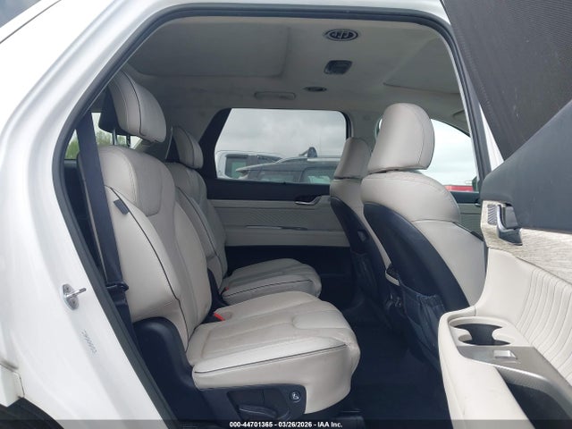 2023 Hyundai Palisade Calligraphy მანქანა იყიდება აუქციონზე, vin: KM8R74GE1PU517771, აუქციონის ნომერი: 44701365