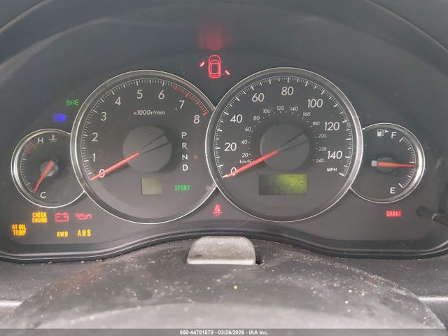 44701578 :رقم المزاد ، 4S3BL616597233883 vin ، 2009 Subaru Legacy 2.5i مزاد بيع