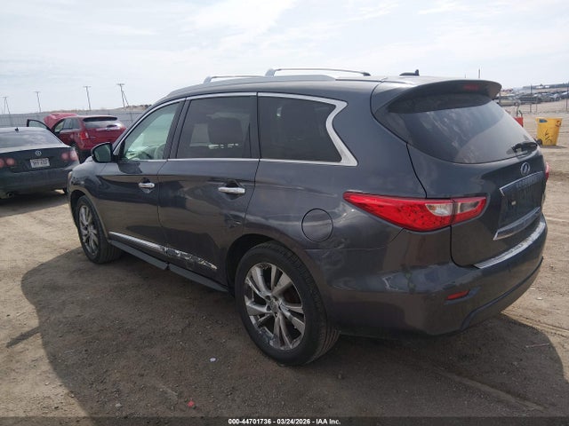 2013 Infiniti Jx35 მანქანა იყიდება აუქციონზე, vin: 5N1AL0MM3DC307428, აუქციონის ნომერი: 44701736