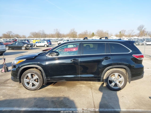 Toyota Highlander Limited 2016 5TDDKRFHXGS330197 Image 14