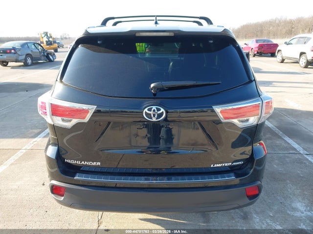 Toyota Highlander Limited 2016 5TDDKRFHXGS330197 Image 16