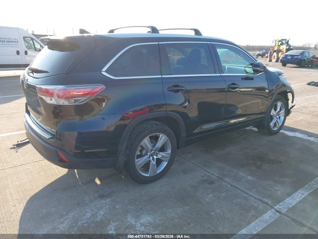 Toyota Highlander Limited 2016 5TDDKRFHXGS330197 Image 4
