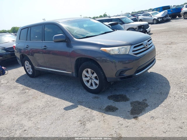 2013 TOYOTA HIGHLANDER 5TDZA3EH7DS038719