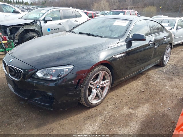 2014 BMW 640I GRAN COUPE WBA6B8C54EDZ72787 Photo 1