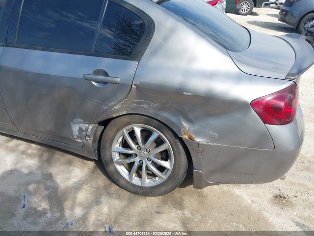 2008 Infiniti G35x მანქანა იყიდება აუქციონზე, vin: JNKBV61F78M279238, აუქციონის ნომერი: 44701924