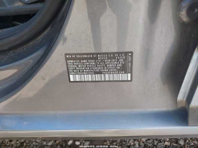 Продаж на аукціоні авто 2019 Volkswagen Jetta 1.4t R-line/1.4t S/1.4t Se, vin: 3VWC57BU4KM025682, номер лоту: 44701978