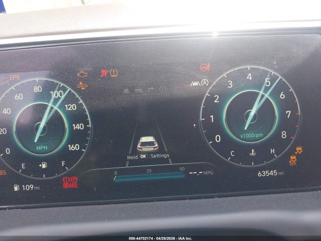 Продажа на аукционе авто 2022 Hyundai Tucson Limited, vin: KM8JE3AE6NU054108, номер лота: 44702174