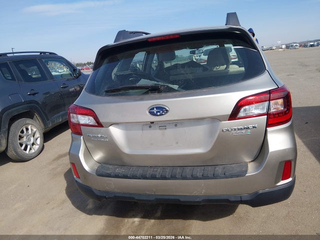 2016 Subaru Outback 2.5i მანქანა იყიდება აუქციონზე, vin: 4S4BSAAC8G3350093, აუქციონის ნომერი: 44702211