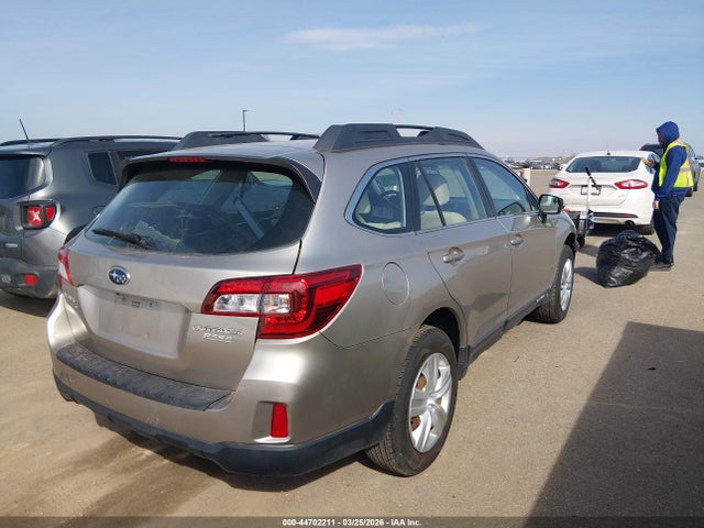 2016 Subaru Outback 2.5i მანქანა იყიდება აუქციონზე, vin: 4S4BSAAC8G3350093, აუქციონის ნომერი: 44702211