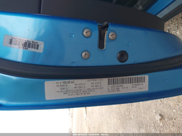 44702275 :رقم المزاد ، 2C3CDZFJ4GH100568 vin ، 2016 Dodge Challenger 392 Hemi Scat Pack Shaker مزاد بيع
