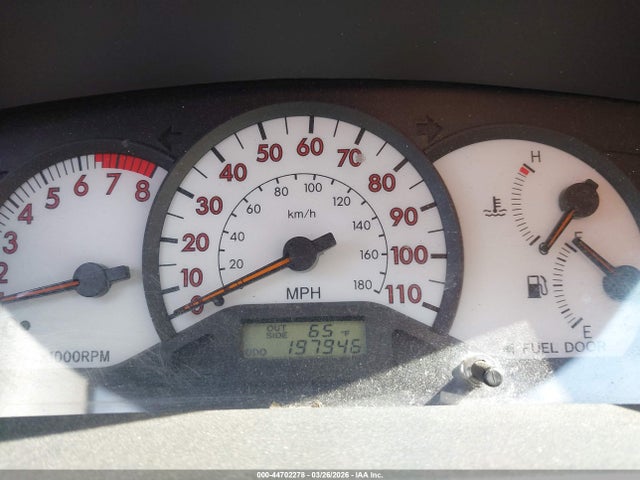 Продаж на аукціоні авто 2004 Toyota Corolla S, vin: 2T1BR32E04C313702, номер лоту: 44702278