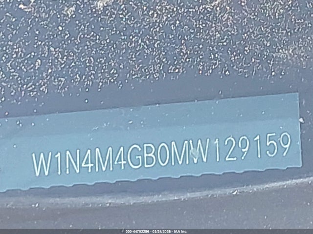 44702286 :رقم المزاد ، W1N4M4GB0MW129159 vin ، 2021 Mercedes-benz Glb 250 مزاد بيع