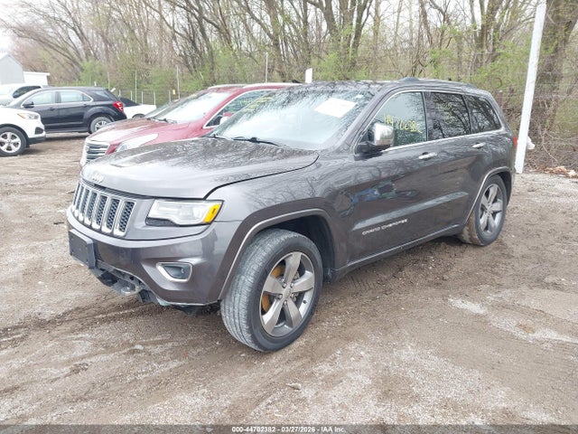 2015 Jeep Grand Cherokee Overland მანქანა იყიდება აუქციონზე, vin: 1C4RJFCG0FC215255, აუქციონის ნომერი: 44702382