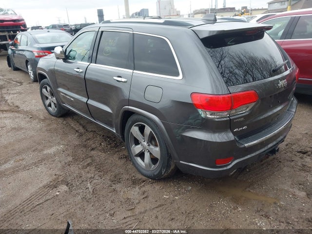 2015 Jeep Grand Cherokee Overland მანქანა იყიდება აუქციონზე, vin: 1C4RJFCG0FC215255, აუქციონის ნომერი: 44702382