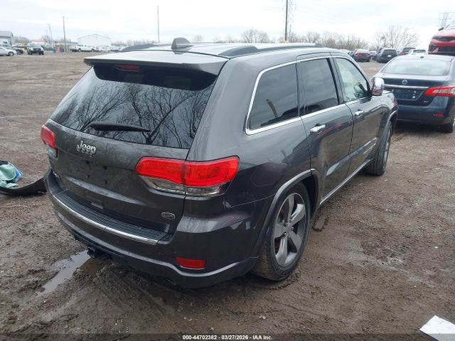 2015 Jeep Grand Cherokee Overland მანქანა იყიდება აუქციონზე, vin: 1C4RJFCG0FC215255, აუქციონის ნომერი: 44702382