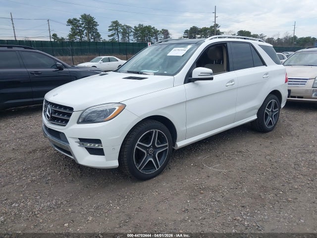 Продаж на аукціоні авто 2015 Mercedes-benz Ml 400 4matic, vin: 4JGDA5GB2FA466756, номер лоту: 44702444