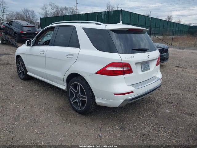 Продаж на аукціоні авто 2015 Mercedes-benz Ml 400 4matic, vin: 4JGDA5GB2FA466756, номер лоту: 44702444