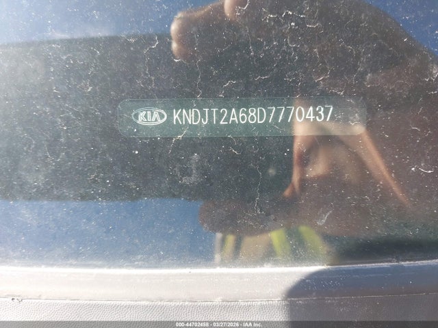 44702458 :رقم المزاد ، KNDJT2A68D7770437 vin ، 2013 Kia Soul + مزاد بيع
