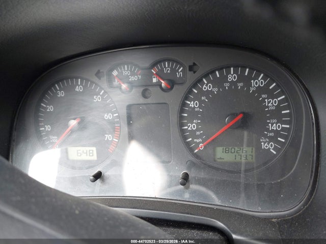 44702523 :رقم المزاد ، 9BWDE61J734060695 vin ، 2003 Volkswagen Gti 1.8t مزاد بيع