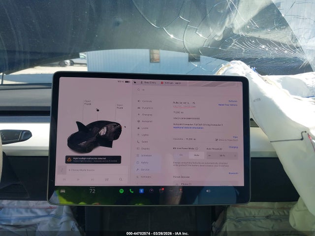 44702574 :رقم المزاد ، 5YJ3E1EC9MF035506 vin ، 2021 Tesla Model 3 Performance Dual Motor All-wheel Drive مزاد بيع