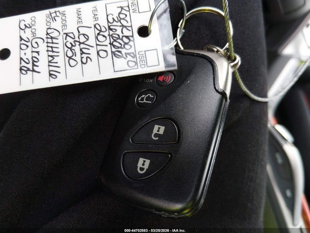 Продаж на аукціоні авто 2010 Lexus Rx 350, vin: 2T2BK1BA0AC036000, номер лоту: 44702583