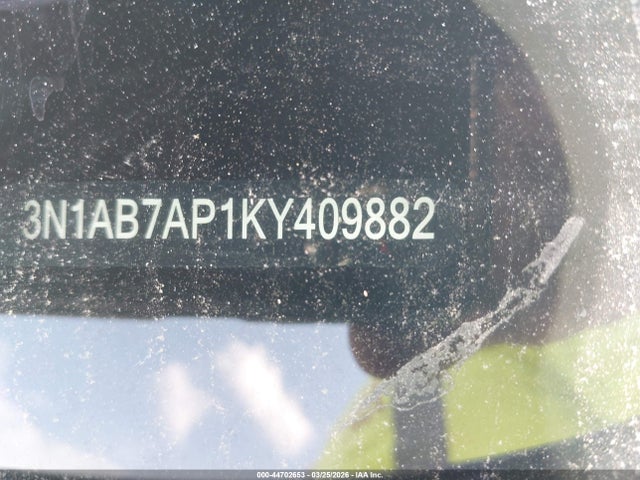 Aukcja sprzedaży 2019 Nissan Sentra Sv, vin: 3N1AB7AP1KY409882, numer aukcji: 44702653