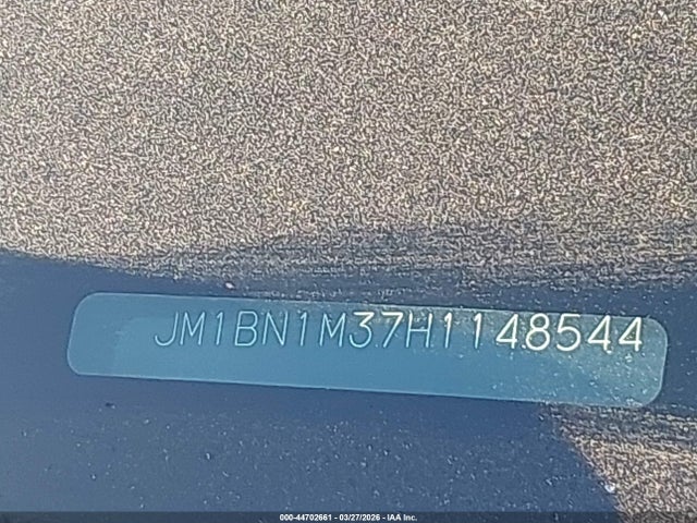 Продажа на аукционе авто 2017 Mazda Mazda3 Grand Touring, vin: JM1BN1M37H1148544, номер лота: 44702661