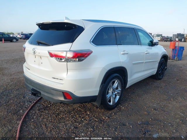 Aukcja sprzedaży 2016 Toyota Highlander Limited Platinum V6, vin: 5TDDKRFH2GS293999, numer aukcji: 44702753