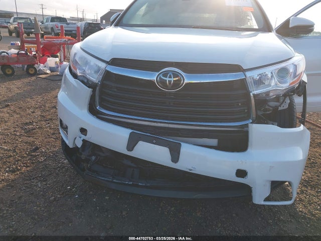 Aukcja sprzedaży 2016 Toyota Highlander Limited Platinum V6, vin: 5TDDKRFH2GS293999, numer aukcji: 44702753