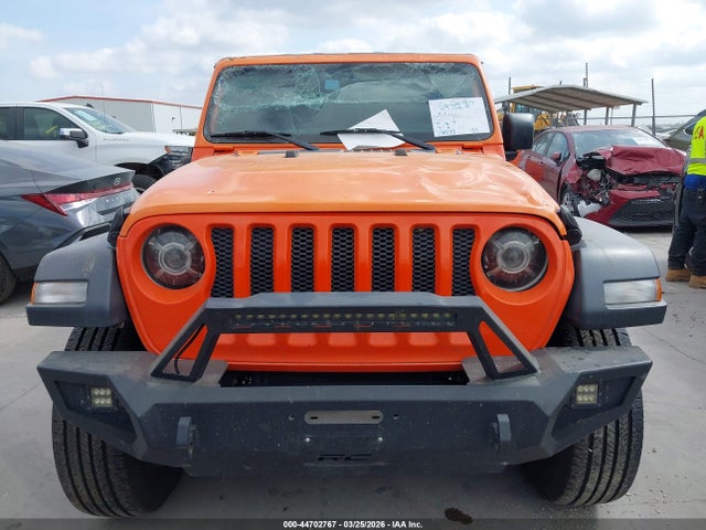 44702767 :رقم المزاد ، 1C4HJXDG8KW538400 vin ، 2019 Jeep Wrangler Unlimited Sport S 4x4 مزاد بيع