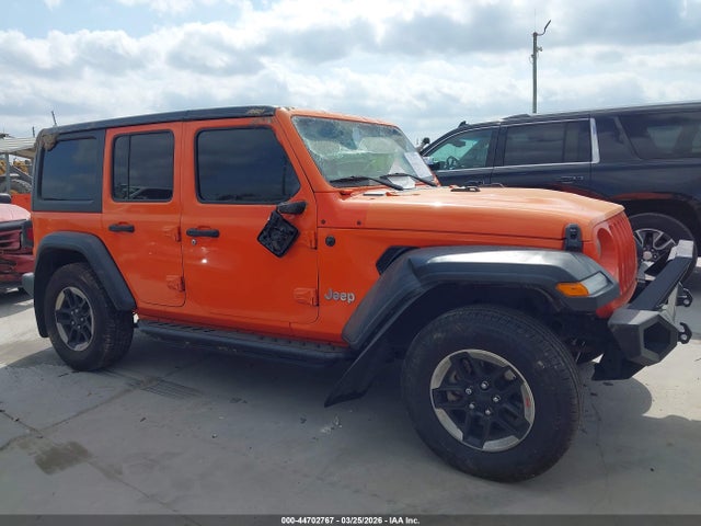 44702767 :رقم المزاد ، 1C4HJXDG8KW538400 vin ، 2019 Jeep Wrangler Unlimited Sport S 4x4 مزاد بيع