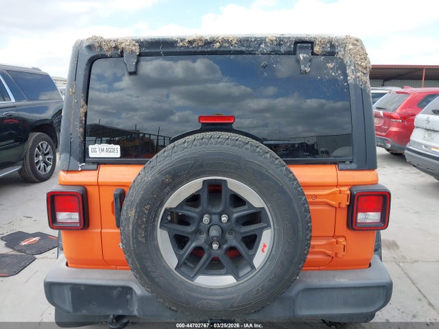 44702767 :رقم المزاد ، 1C4HJXDG8KW538400 vin ، 2019 Jeep Wrangler Unlimited Sport S 4x4 مزاد بيع