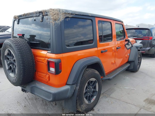 44702767 :رقم المزاد ، 1C4HJXDG8KW538400 vin ، 2019 Jeep Wrangler Unlimited Sport S 4x4 مزاد بيع