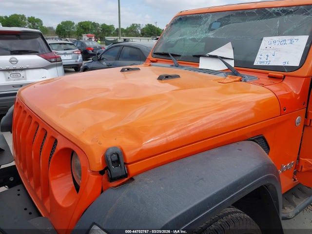 44702767 :رقم المزاد ، 1C4HJXDG8KW538400 vin ، 2019 Jeep Wrangler Unlimited Sport S 4x4 مزاد بيع