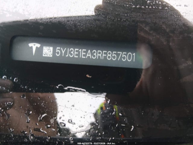 Aukcja sprzedaży 2024 Tesla Model 3 Long Range Dual Motor All-wheel Drive/rear-wheel Drive, vin: 5YJ3E1EA3RF857501, numer aukcji: 44702779