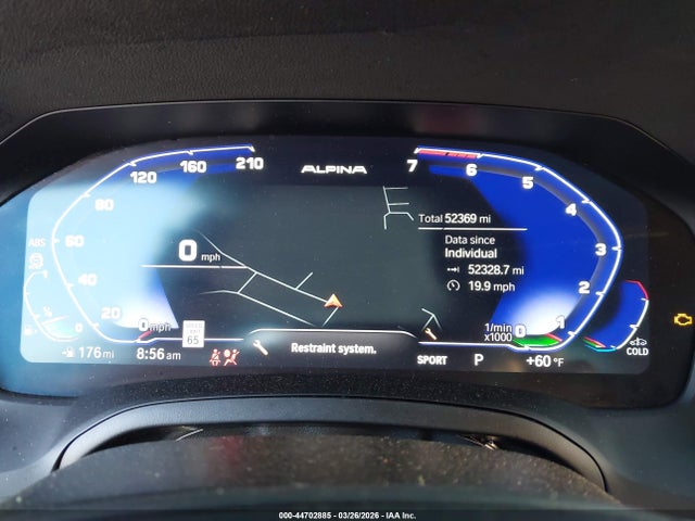 44702885 :رقم المزاد ، 3MW5R1J00M8C11871 vin ، 2021 Bmw 330i مزاد بيع