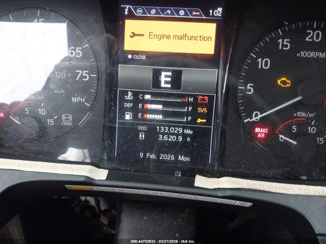 2024 Hino Hino L6 მანქანა იყიდება აუქციონზე, vin: 5PVNJ7AV2R5T54897, აუქციონის ნომერი: 44702932
