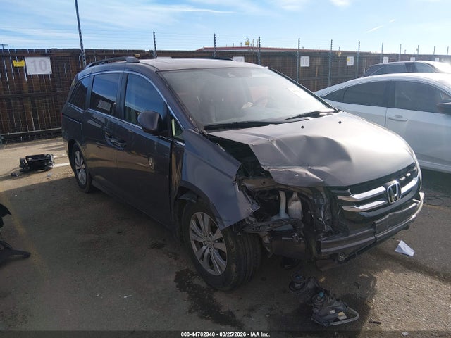 Auction sale of the 2016 Honda Odyssey Ex-l, vin: 5FNRL5H60GB052812, lot number: 44702940