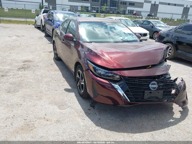 44702941 :رقم المزاد ، 3N1AB8CV1SY398531 vin ، 2025 Nissan Sentra Sv مزاد بيع